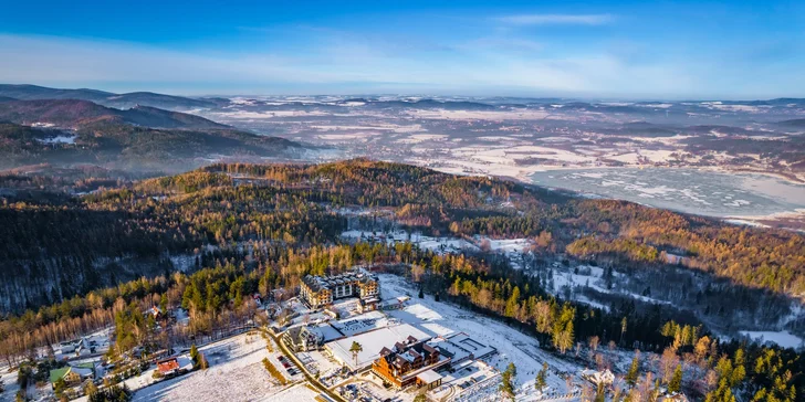 Luxusný pobyt v 5* hoteli v poľských Krkonošiach: raňajky, neobmedzený wellness aj výlety