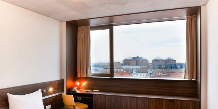 4* hotel vo Viedni: pobyt s raňajkami, dieťa do 6 rokov zdarma, výhodná poloha pri metre