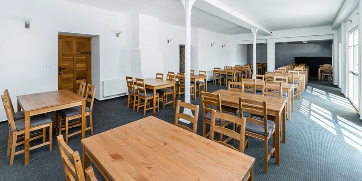 Pobyt na farme 5 km od Kuksu s farmárskymi raňajkami aj polpenziou a možnosťou pikniku