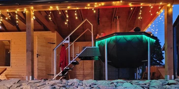 Luxusná chata v Kladskom kotli až pre 8 osôb: kuchynka, gril aj sauna