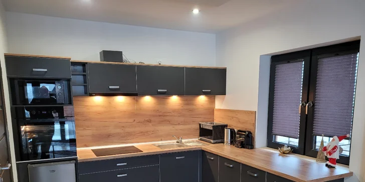 Luxusná chata v Kladskom kotli až pre 8 osôb: kuchynka, gril aj sauna