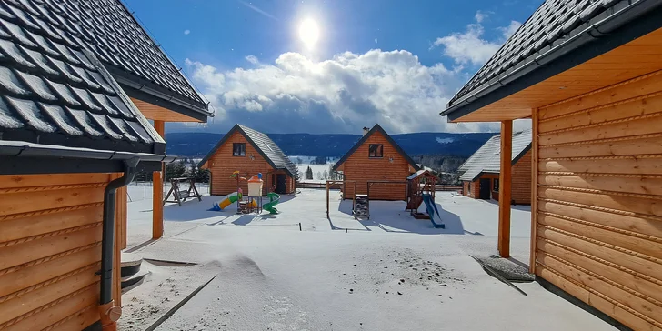 Luxusná chata v Kladskom kotli až pre 8 osôb: kuchynka, gril aj sauna