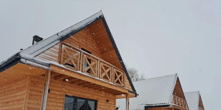 Luxusná chata v Kladskom kotli až pre 8 osôb: kuchynka, gril aj sauna