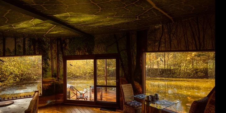 Netradičné ubytovanie v južných Čechách: domčeky na vodnej hladine, oddych aj rybolov