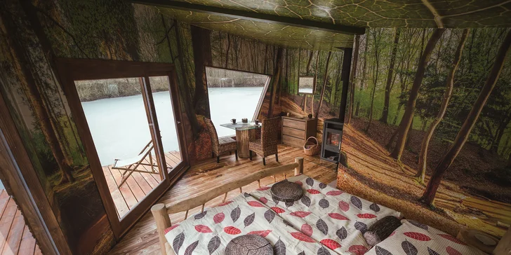 Netradičné ubytovanie v južných Čechách: domčeky na vodnej hladine, oddych aj rybolov