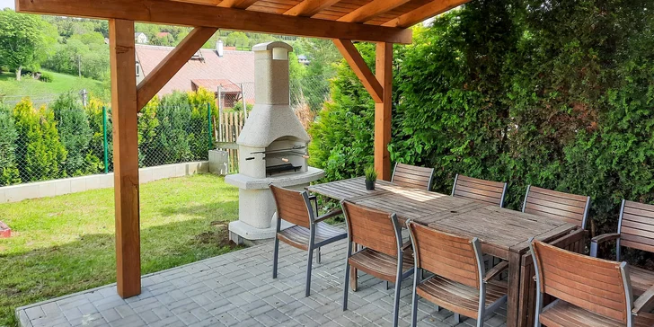 Chalupa v srdci Krušných hôr až pre 12 osôb: infrasauna aj záhrada s grilom