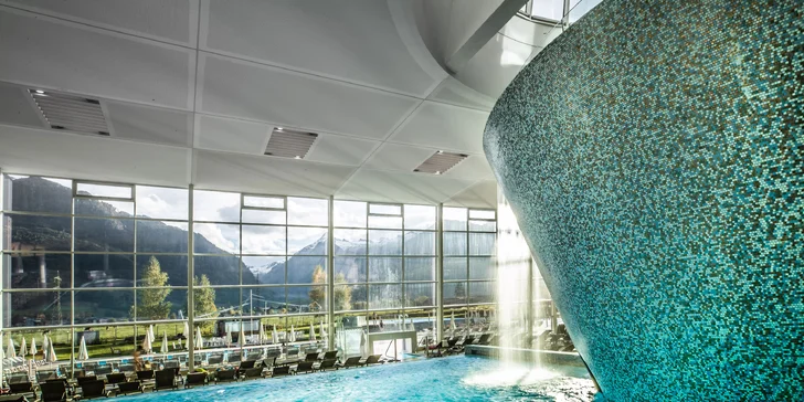 Dovolenka v Kaprune: moderný 4* hotel s polpenziou a bohatým saunovým a vodným svetom