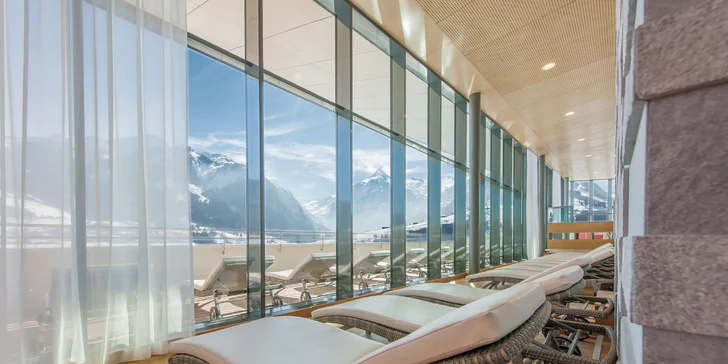 Dovolenka v Kaprune: moderný 4* hotel s polpenziou a bohatým saunovým a vodným svetom