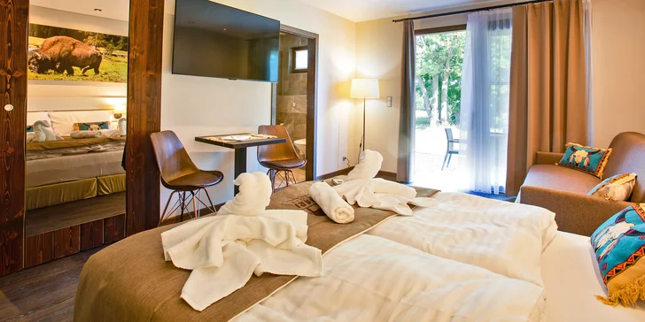 Safari v južných Čechách pre dvoch aj rodinu: raňajky, zvieratá a jazda offroadom