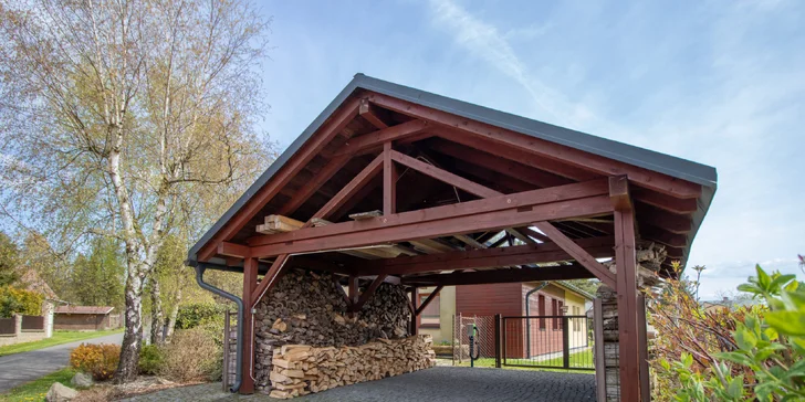 Dovolenka v oblasti Tiských stien: moderný prázdninový domček až pre 7 osôb, možnosť wellness