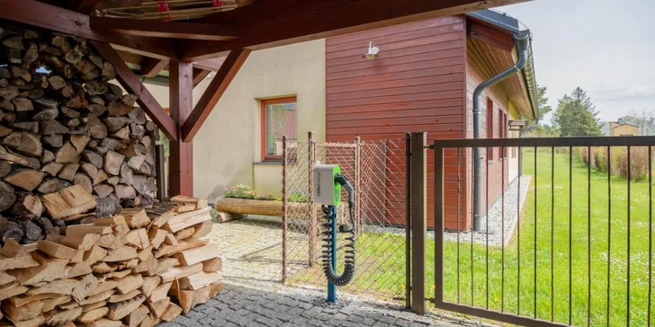 Dovolenka v oblasti Tiských stien: moderný prázdninový domček až pre 7 osôb, možnosť wellness