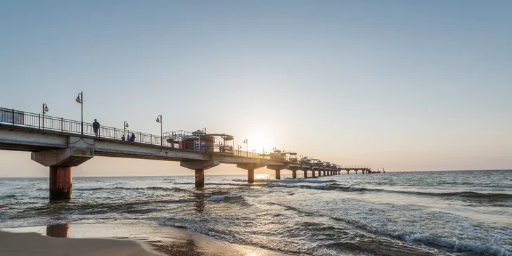 Międzyzdroje: hotel pri pláži, neobmedzene wellness, polpenzia a raj pre deti