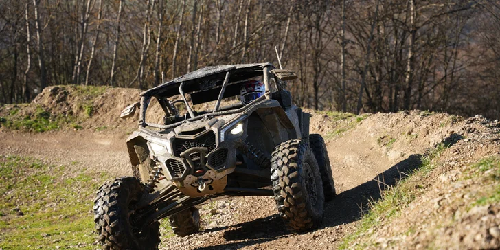 Jazda v bugine CAN-AM MAVERICK ako vodič alebo spolujazdec