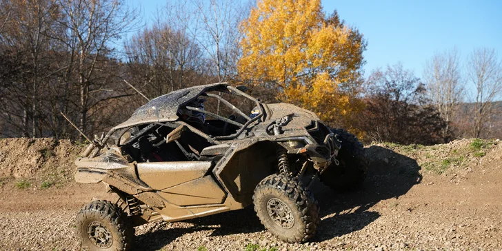 Jazda v bugine CAN-AM MAVERICK ako vodič alebo spolujazdec