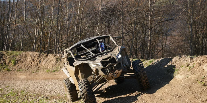 Jazda v bugine CAN-AM MAVERICK ako vodič alebo spolujazdec