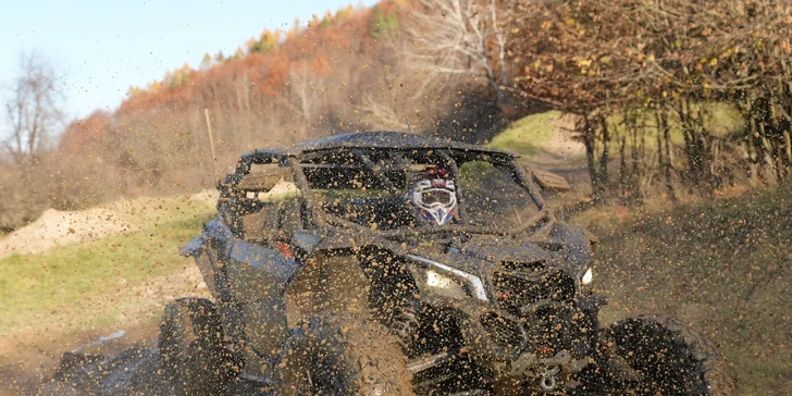 Jazda v bugine CAN-AM MAVERICK ako vodič alebo spolujazdec