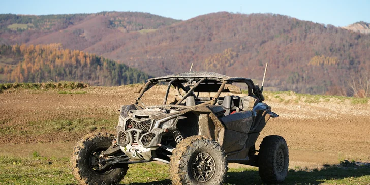 Jazda v bugine CAN-AM MAVERICK ako vodič alebo spolujazdec