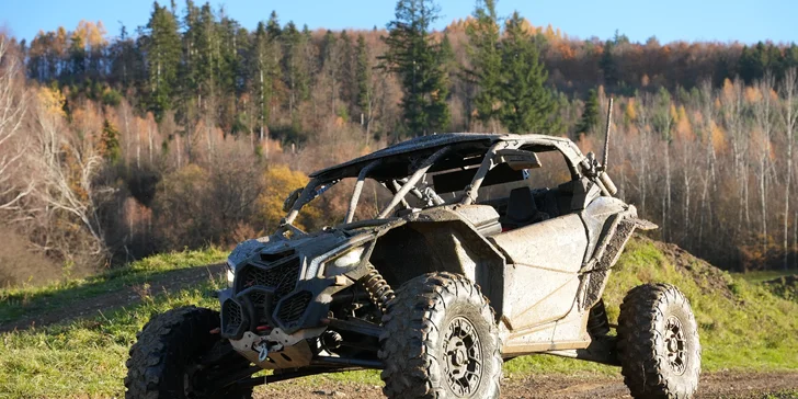 Jazda v bugine CAN-AM MAVERICK ako vodič alebo spolujazdec