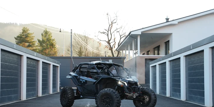 Jazda v bugine CAN-AM MAVERICK ako vodič alebo spolujazdec