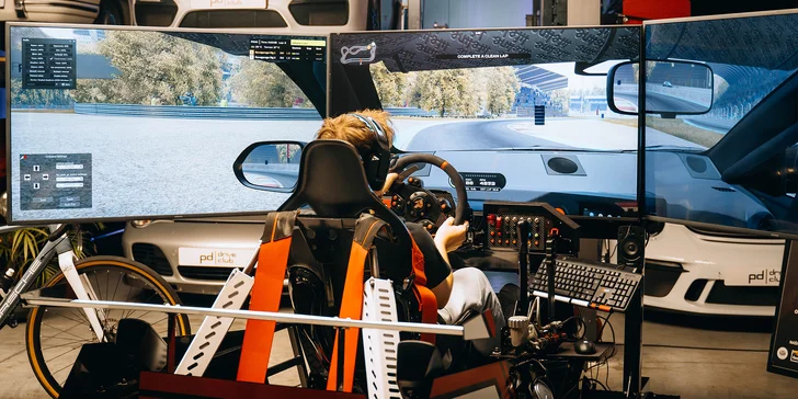 Jazda na profesionálnom pretekárskom simulátore aj prenájom simulátora na večer s priateľmi