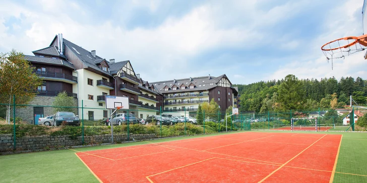 Dovolenka v poľských Krkonošiach: raňajky, polpenzia alebo plná penzia, neobmedzený vstup do aquaparku