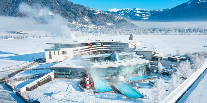 Dovolenka v Kaprune: moderný 4* hotel s polpenziou a bohatým saunovým a vodným svetom