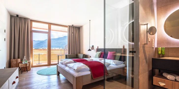 Dovolenka v Kaprune: moderný 4* hotel s polpenziou a bohatým saunovým a vodným svetom