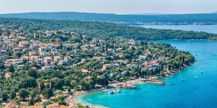 Dovolenka na ostrove Krk: 3* hotel kúsok od pláže, strava aj 2 deti do 9,99 rokov zdarma