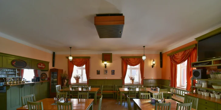 Pobyt v Posázaví: raňajky alebo polpenzia, tradičná česká kuchyňa aj športové vyžitie