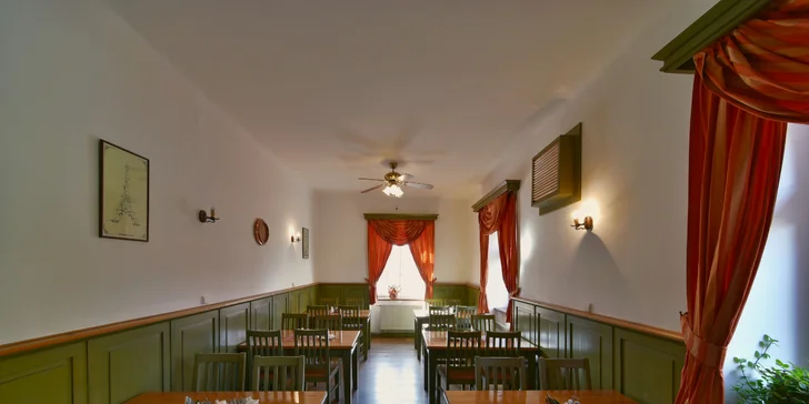 Pobyt v Posázaví: raňajky alebo polpenzia, tradičná česká kuchyňa aj športové vyžitie