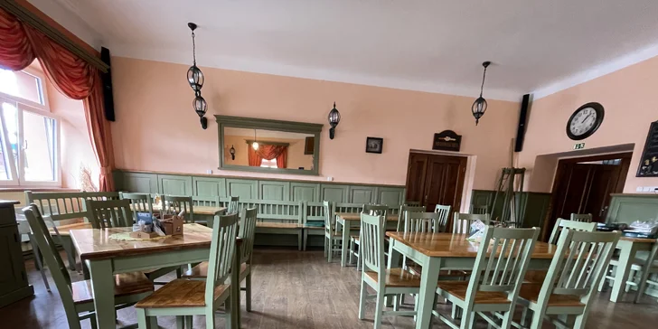 Pobyt v Posázaví: raňajky alebo polpenzia, tradičná česká kuchyňa aj športové vyžitie