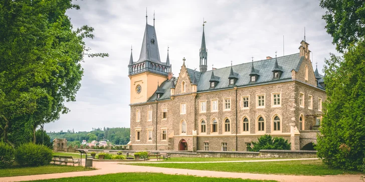 Pobyt v Posázaví: raňajky alebo polpenzia, tradičná česká kuchyňa aj športové vyžitie