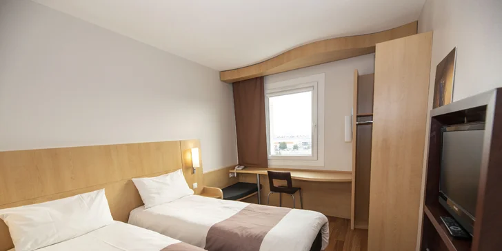 Hotel Ibis v Plzni: raňajky alebo polpenzia aj prehliadka pivovaru alebo wellness