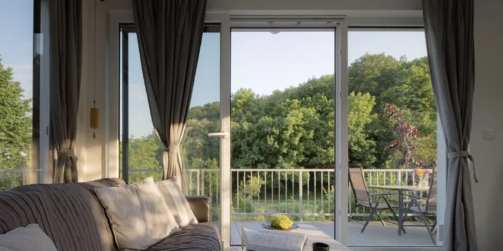 Prenájom krásneho domu v Němčičkách až pre 6 osôb, záhrada s jazierkom a božský pokoj