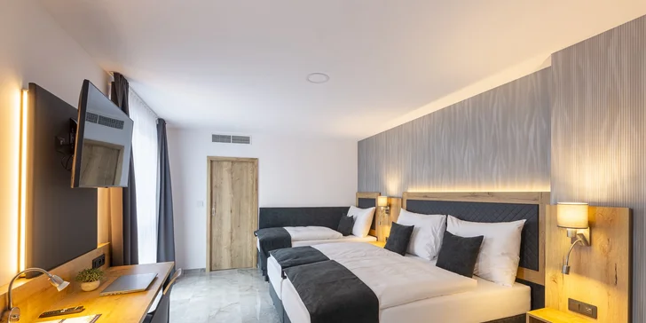 Pobyt v Brandýse nad Labem: moderný hotel aj vrátane bufetových raňajok
