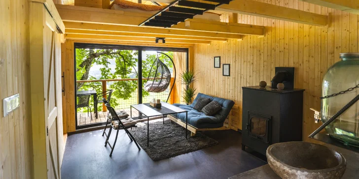 Pobyt v domčeku v korunách stromov v srdci oravskej prírody pre 2 až 4 osoby