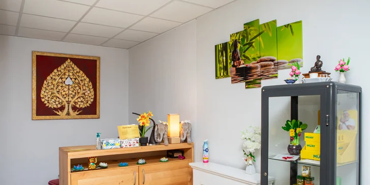 Thajská olejová aromatická masáž: 30 alebo 60 minút relaxu