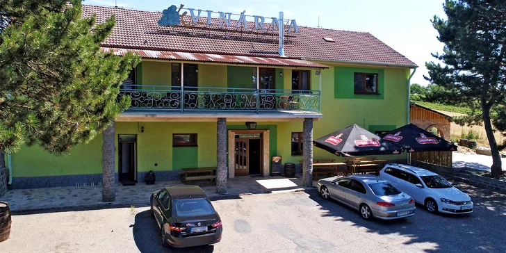 Pobyt v rodinnom penzióne na južnej Morave: strava aj degustácia vín a domácich likérov