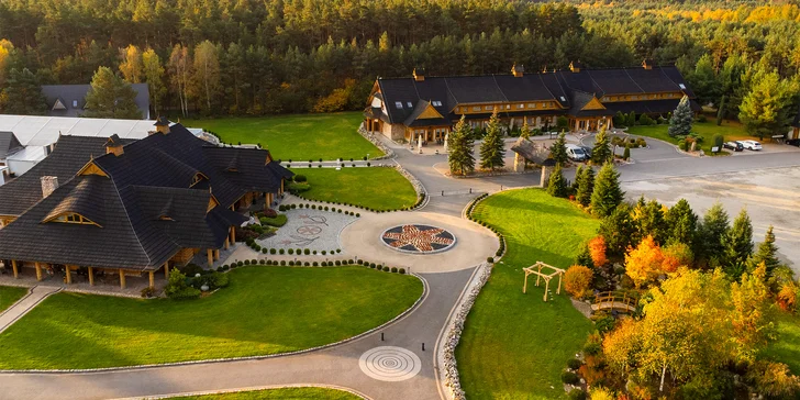 Boutique wellness rezort pri Opole: zátoka Bajka s piesočnatou plážou, strava aj zábava pre deti