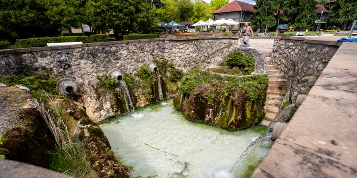 Wellness pobyt s polpenziou, masážou a priamym vstupom do kúpeľov