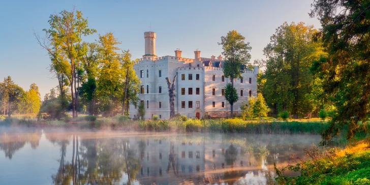 Zámocký pobyt v poľských Krkonošiach: raňajky, sauny aj vonkajšia vírivka
