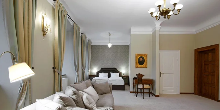 Zámocký pobyt v poľských Krkonošiach: raňajky, sauny aj vonkajšia vírivka