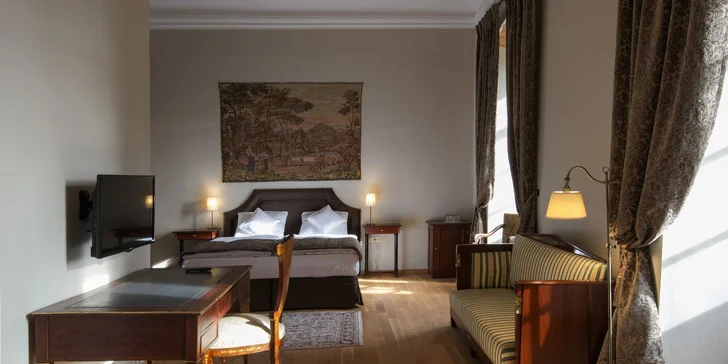 Zámocký pobyt v poľských Krkonošiach: raňajky, sauny aj vonkajšia vírivka