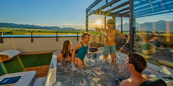 Pokoj a Tatry ako na dlani: pobyt v apartmáne s privátnym wellness pre 2 až 4 osoby