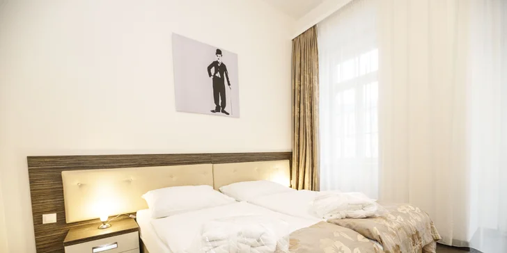 Pobyt v centre Karlových Varov: polpenzia aj zábal, perličkový kúpeľ a masáž