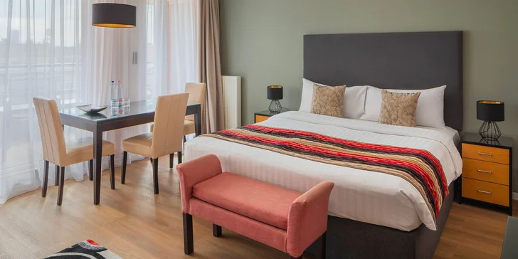 Oceňovaný rodinný apartmánový hotel v Budapešti: priestranné apartmány s terasou aj raňajkami