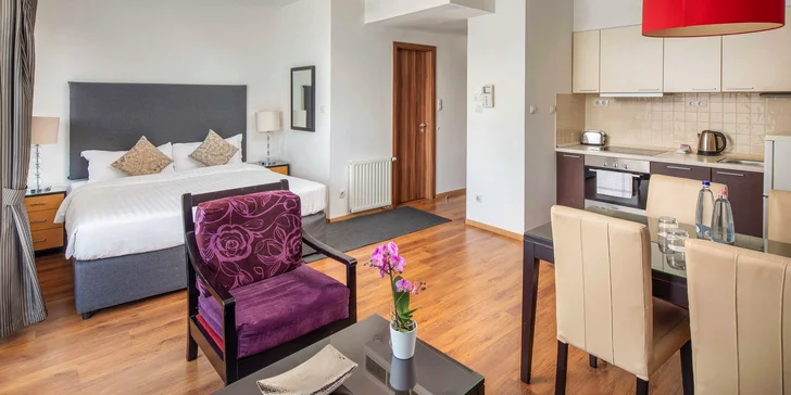 Oceňovaný rodinný apartmánový hotel v Budapešti: priestranné apartmány s terasou aj raňajkami