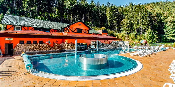 Relaxačný pobyt v Kúpeľoch Lúčky s procedúrami a vstupom do vonkajších bazénov