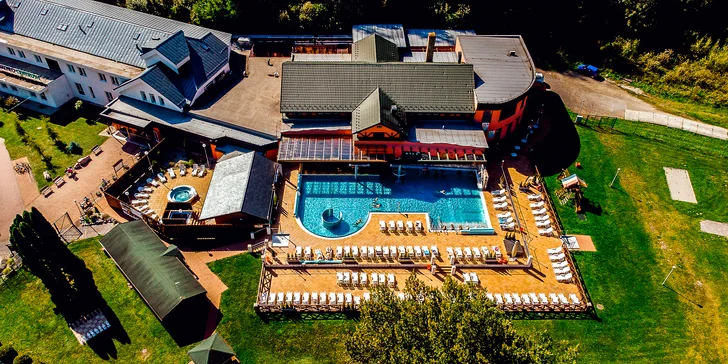 Relaxačný pobyt v Kúpeľoch Lúčky s procedúrami a vstupom do vonkajších bazénov