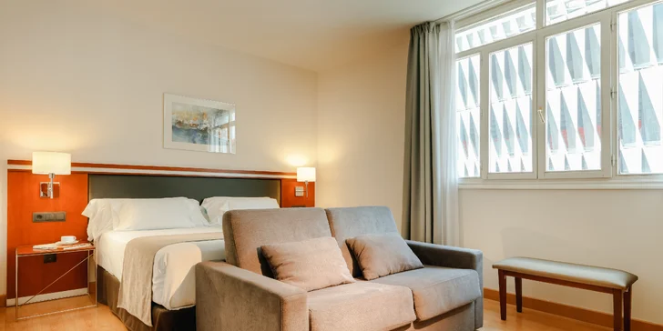 Spoznajte španielske Bilbao: moderný 4* hotel v centre mesta, raňajky, výlety do múzea aj na vyhliadku